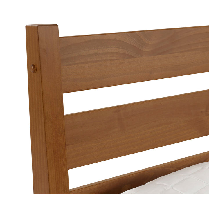 Grady Queen Size Solid Wood Bed AllModern Color: Castanho