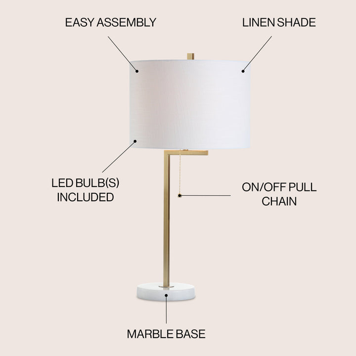 Collett 25" Table Lamp Mercer41