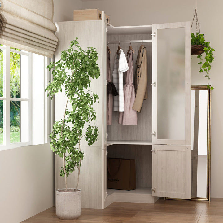Darlah Solid + Manufactured Wood Armoire Latitude Run®