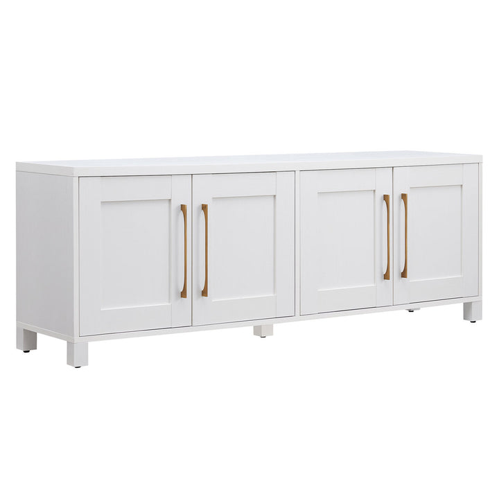 Chabot TV Stand for TVs up to 78" Latitude Run® Color: White