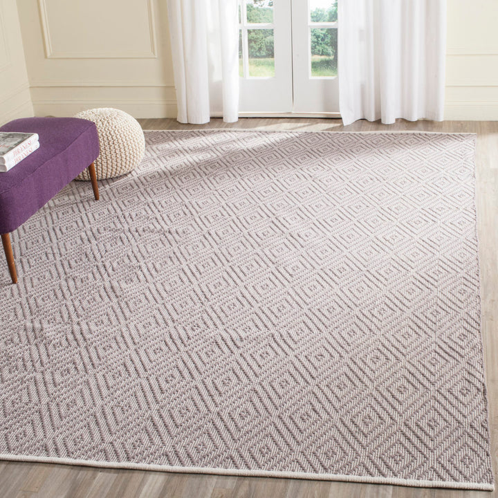 Akihito Hand Woven Cotton Geometric Rug Wrought Studio™ Rug Size: Rectangle 8' x 10'