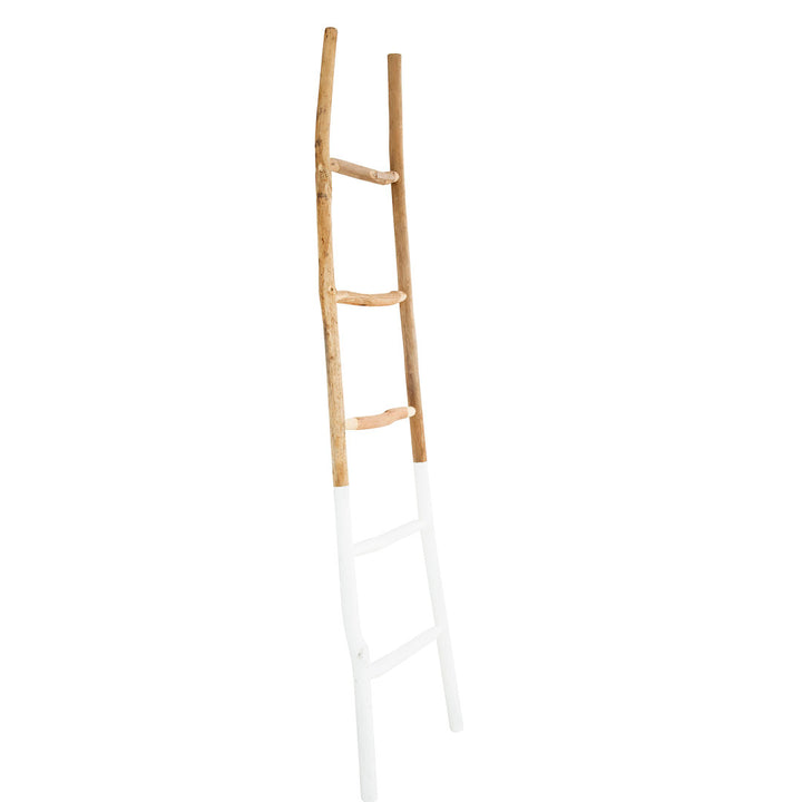Archbald 5.9 ft Blanket Ladder Dovecove Color: Brown Dipped