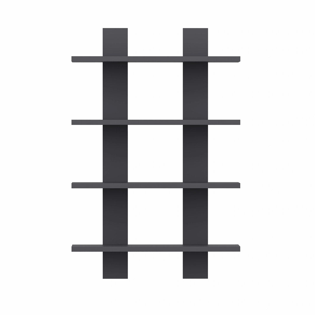 Angelinamarie 4 Piece Tiered Shelf Wade Logan® Finish: Anthracite
