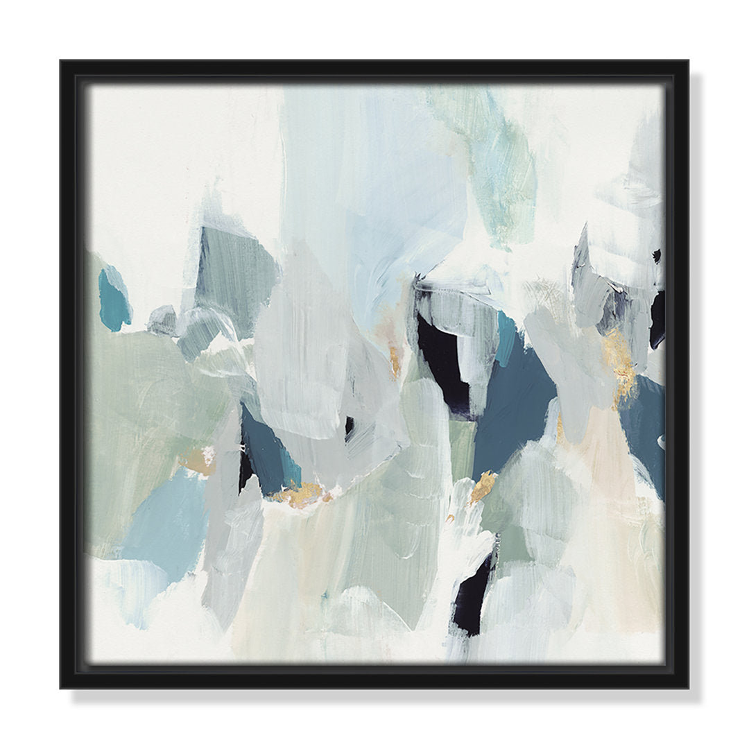 Little Talks III' by Isabelle Z - Painting Print Casa Fine Arts Size: 13.5" H x 13.5" W x 2" D Format: Black Framed Canvas