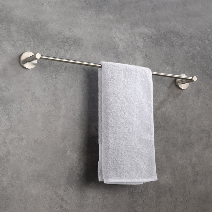 24" Wall Mounted Towel Bar KIBI Finish: Brush Nickel