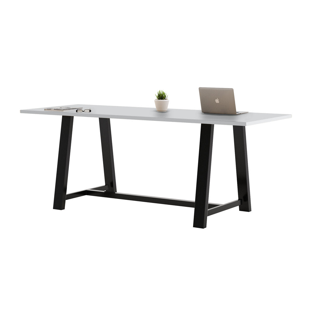 Midtown Solid Wood Breakroom Table KFI Studios Size: 36" H x 96" L x 36" W Top Finish: Walnut