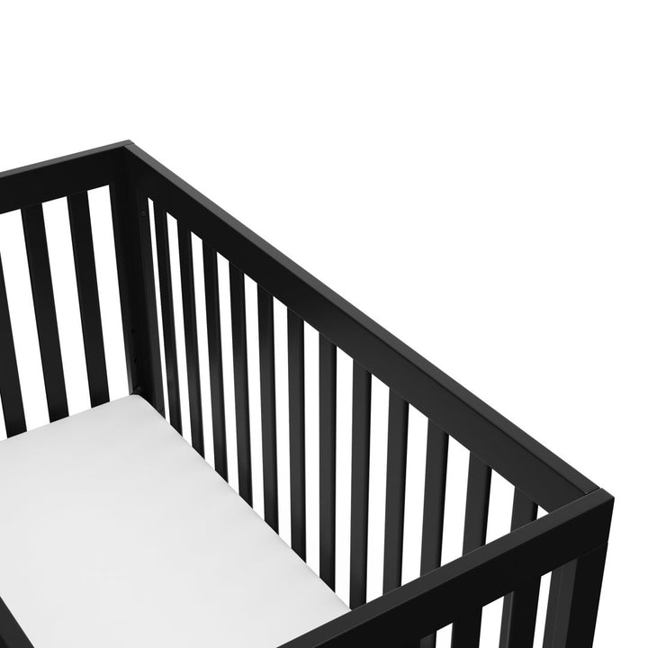 Beckett 3-in-1 Convertible Crib Storkcraft Color: Black Pieces Included: Crib