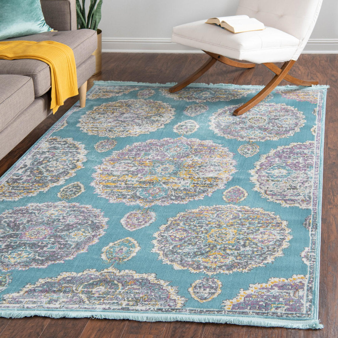 Paragon Rug_Blue Rugs.com Rug Size: Rectangle 8'2" x 10'
