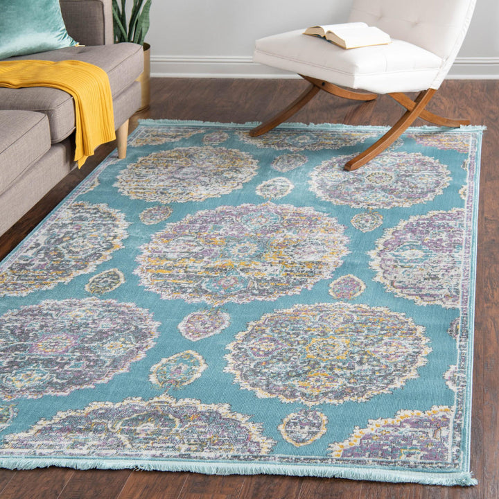 Paragon Rug_Blue Rugs.com Rug Size: Rectangle 8'2" x 10'