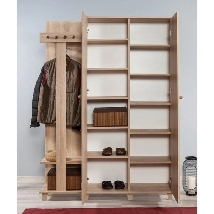 Adia Hall Tree with Shoe Storage East Urban Home