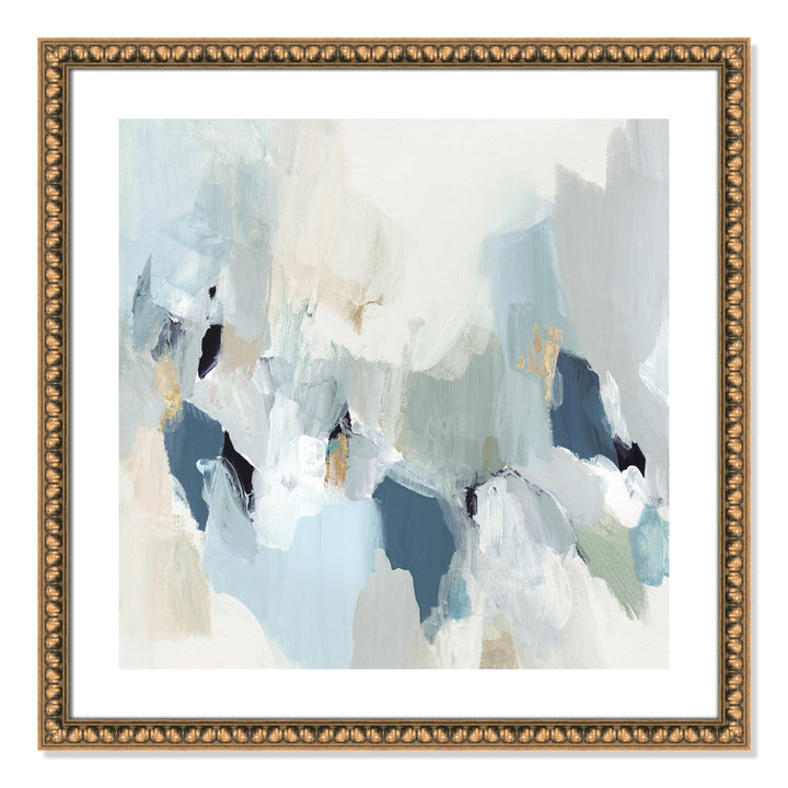 Little Talks II by Isabelle Z - Picture Frame Print on Canvas Casa Fine Arts Size: 28.75" H x 28.75" W x 1.13" D Format: Gold Bead Framed Paper