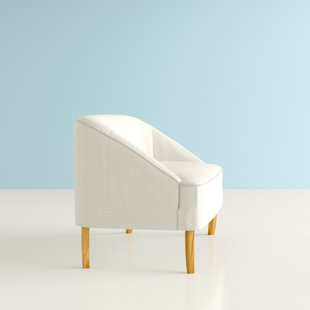 Baban 49.75" Recessed Arm Loveseat George Oliver Upholstery Color: Beige