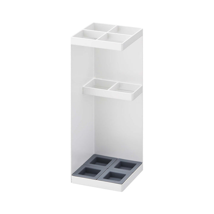 Yamazaki Home Umbrella Stand - Storage For Umbrellas And Walking Canes, Steel Yamazaki Home Finish: White