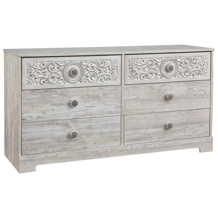 Hoang 6 Drawer Double Dresser Lark Manor™ Color: White