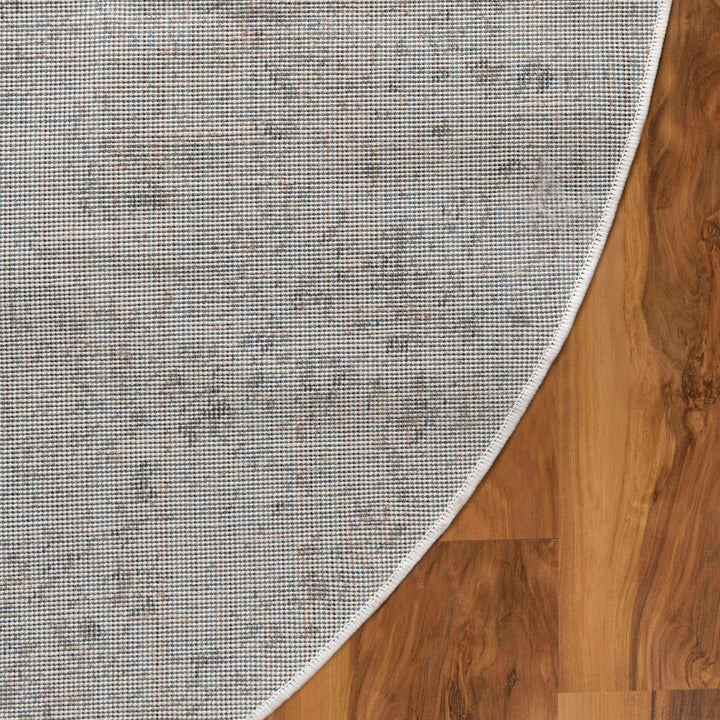Brandt Floral Gray Area Rug Mistana™ Rug Size: Oval 8' x 10'