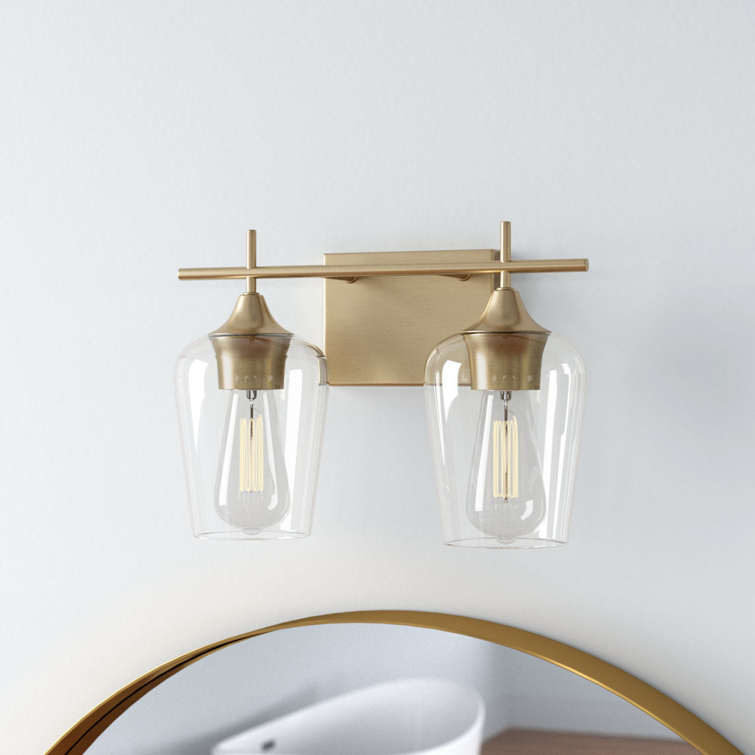 Breena Dimmable Vanity Light Birch Lane™ Finish: Warm Brass