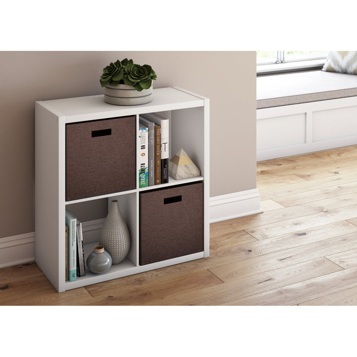 30" H x 30" W Decorative Cube Bookcase ClosetMaid Color: White