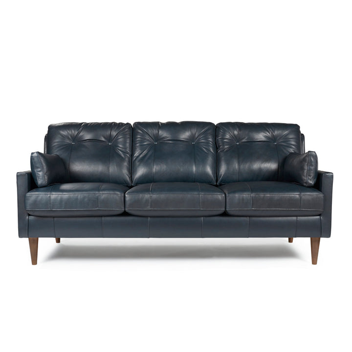 Antone 81" Square Arm Sofa Mercury Row® Fabric: Navy