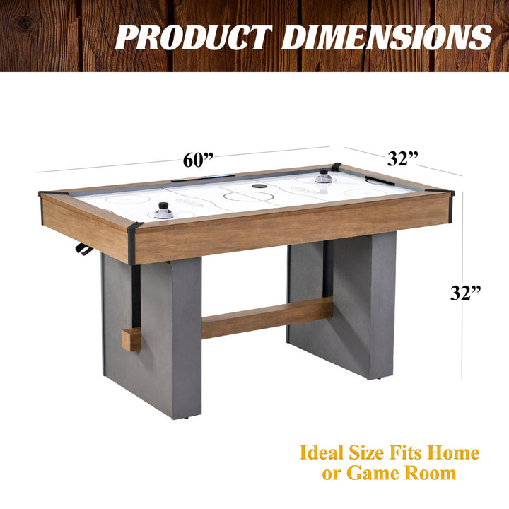 Barrington 5-ft Urban Collection Air Powered Hockey Table With Electronic Scorer And Sound Effects Barrington Billiards Company
