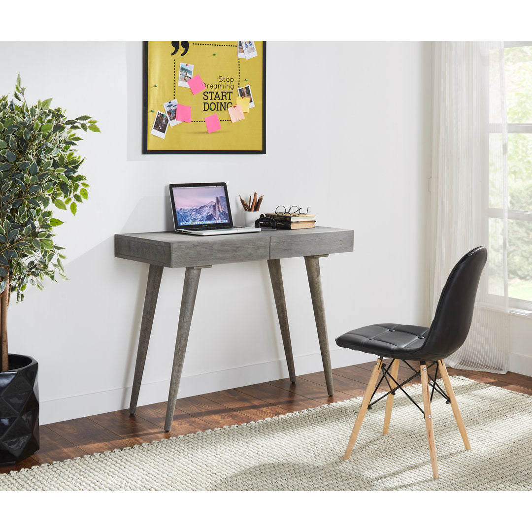 Chicago Desk Union Rustic Color: Gray