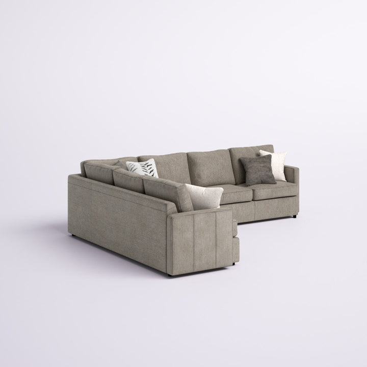 Gaiser 102" Wide Corner Sectional in Goliath Mica Mistana™
