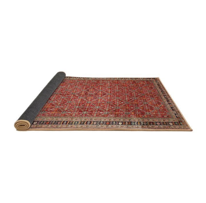 Traditional Red/Beige/Brown Area Rug Bungalow Rose Rug Size: Rectangle 2' x 4'