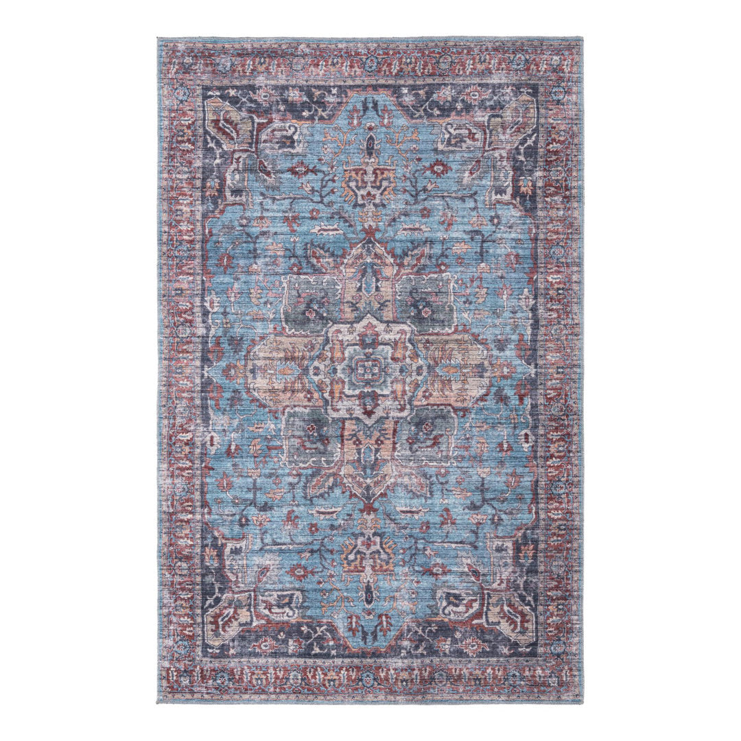 Heffington Blue Moon Maahru Rug Langley Street® Rug Size: Rectangle 5'11" x 9'