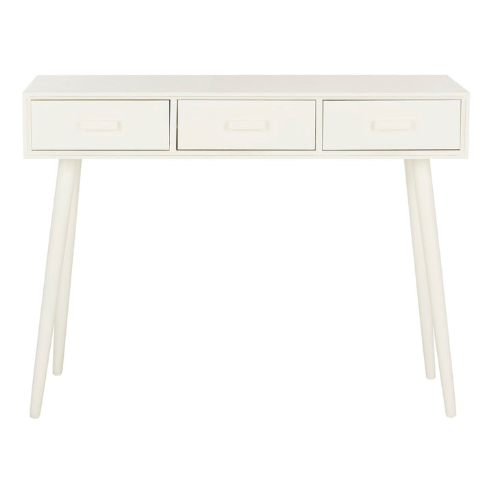 Brycon 41.8" Console Table George Oliver Color: Distressed White