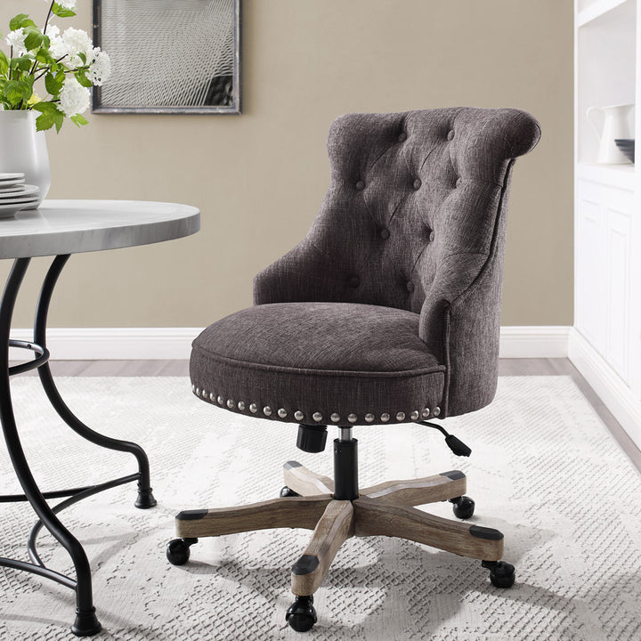 Soule Task Chair Andover Mills™ Upholstery Color: Charcoal Gray