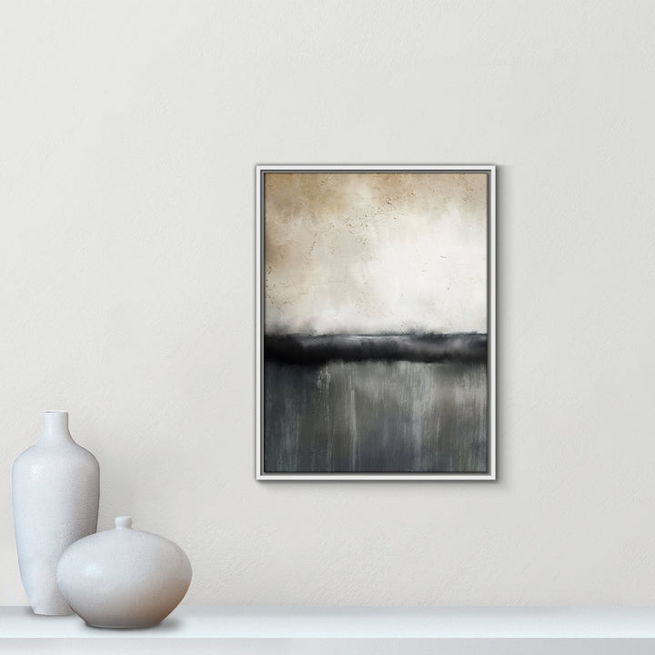 Sunset by Kimberly Allen Print Joss & Main Size: 25.5" H x 19.5" W x 2" D Format: White Framed Canvas