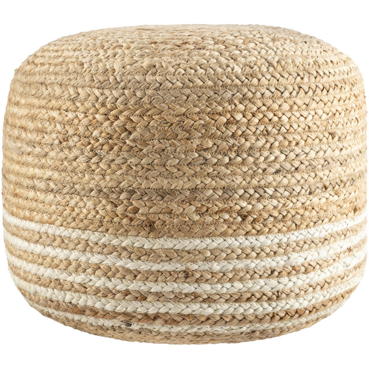 Aires 18" Wide Round Pouf Ottoman Birch Lane™