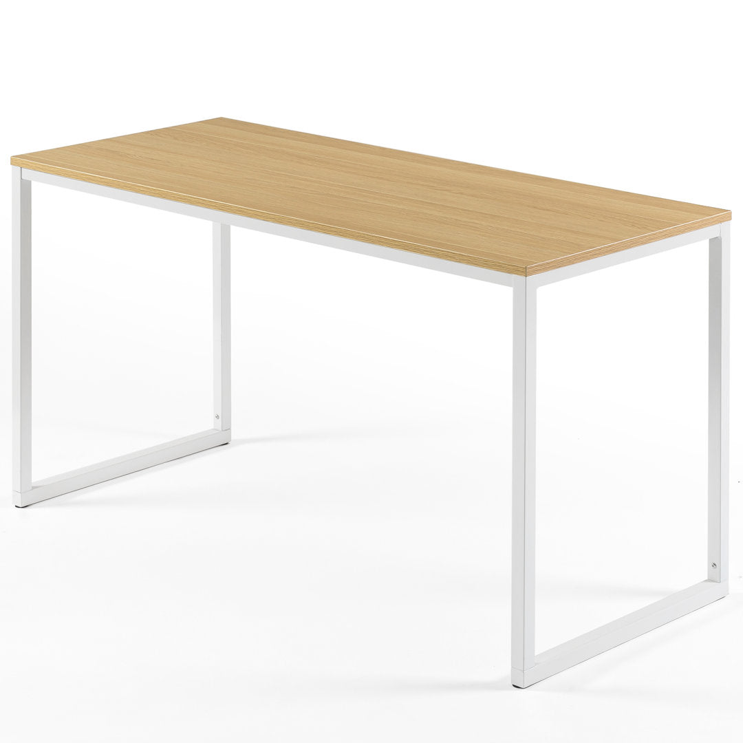 Chelmsford 55" Dining Table Wrought Studio™ Color: Light Brown/White