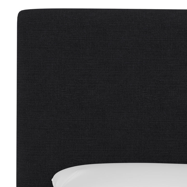 Pyburn Upholstered Low Profile Platform Bed Mercury Row® Color: Linen Black Size: King
