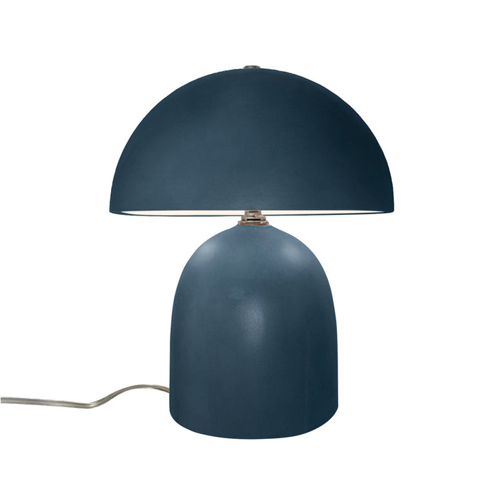 Percy Ceramic Table Lamp AllModern Base Finish: Midnight Sky