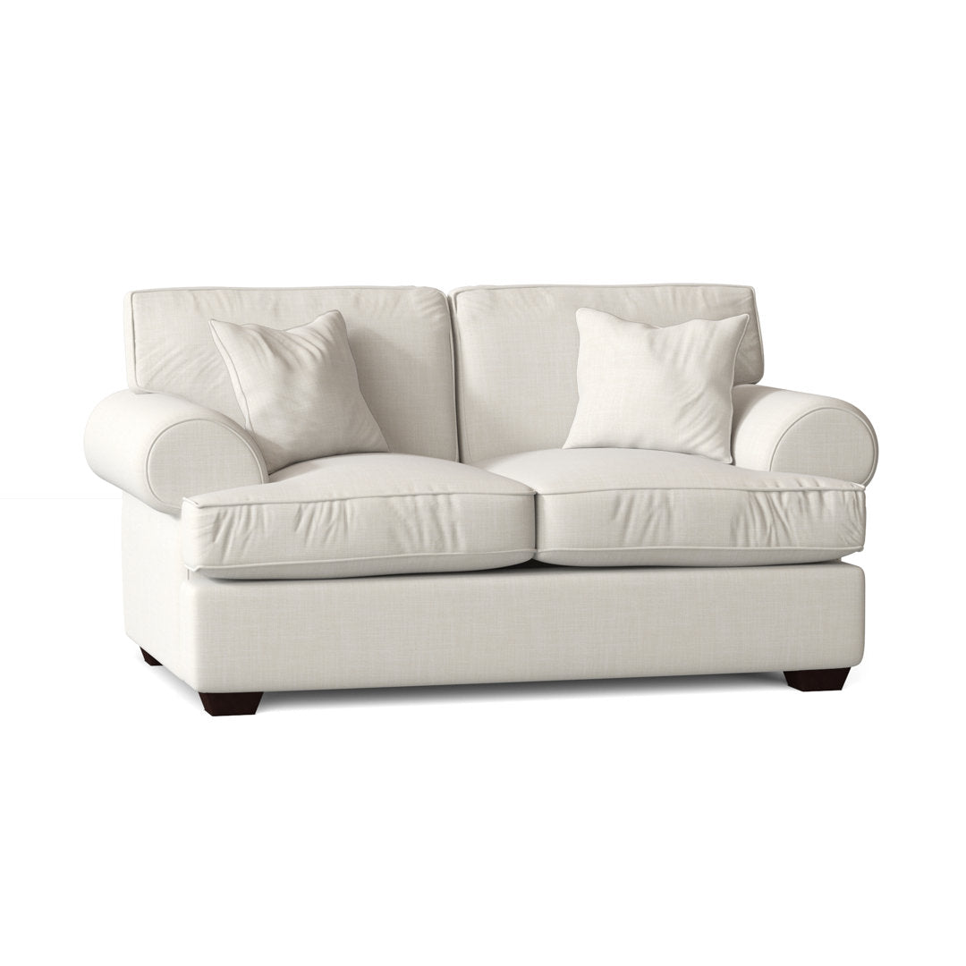 67" Recessed Arm Loveseat Birch Lane™ Fabric: Conversation Pearl Basketweave