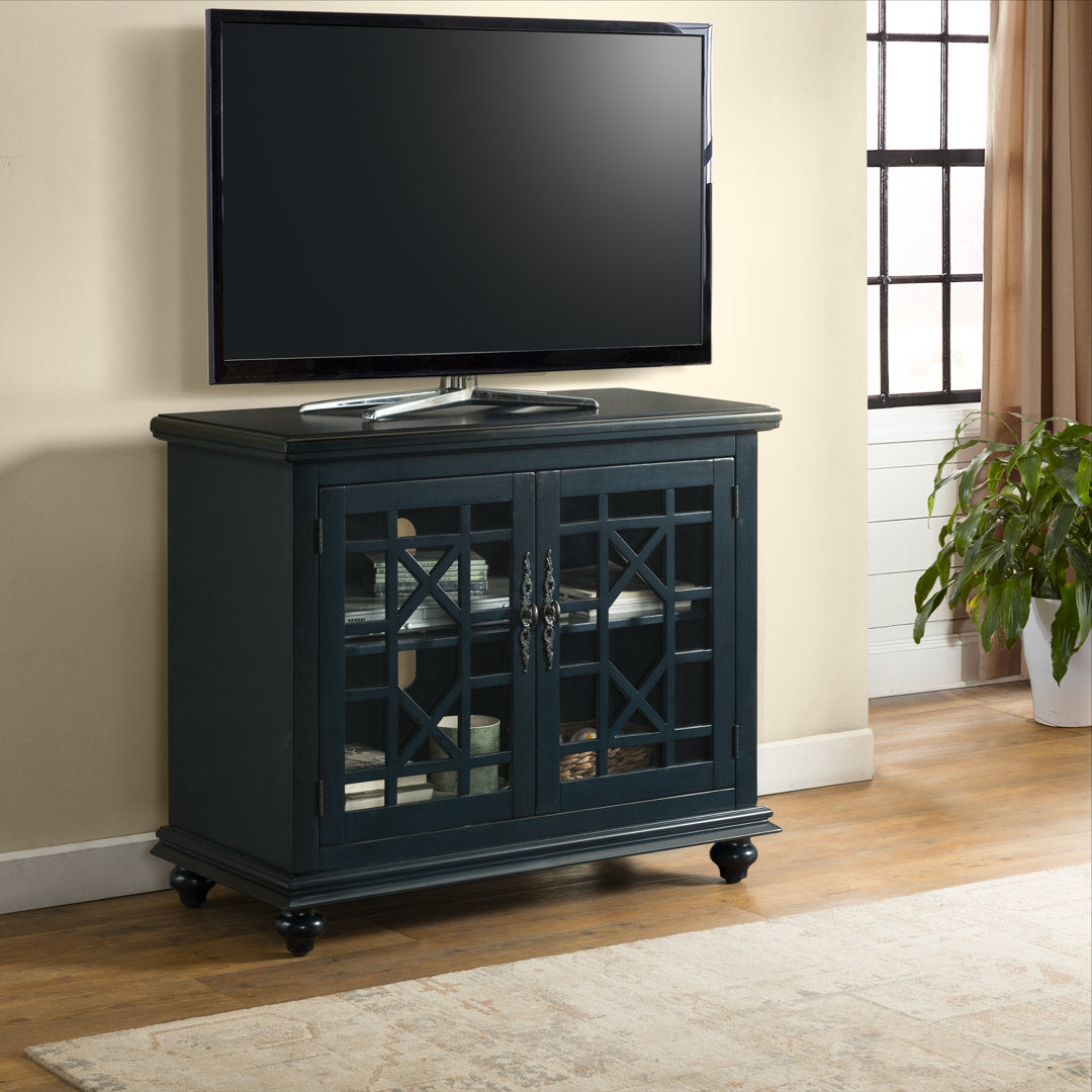 Ahmara 2 - Door Accent Cabinet Three Posts™ Color: Catalina Blue