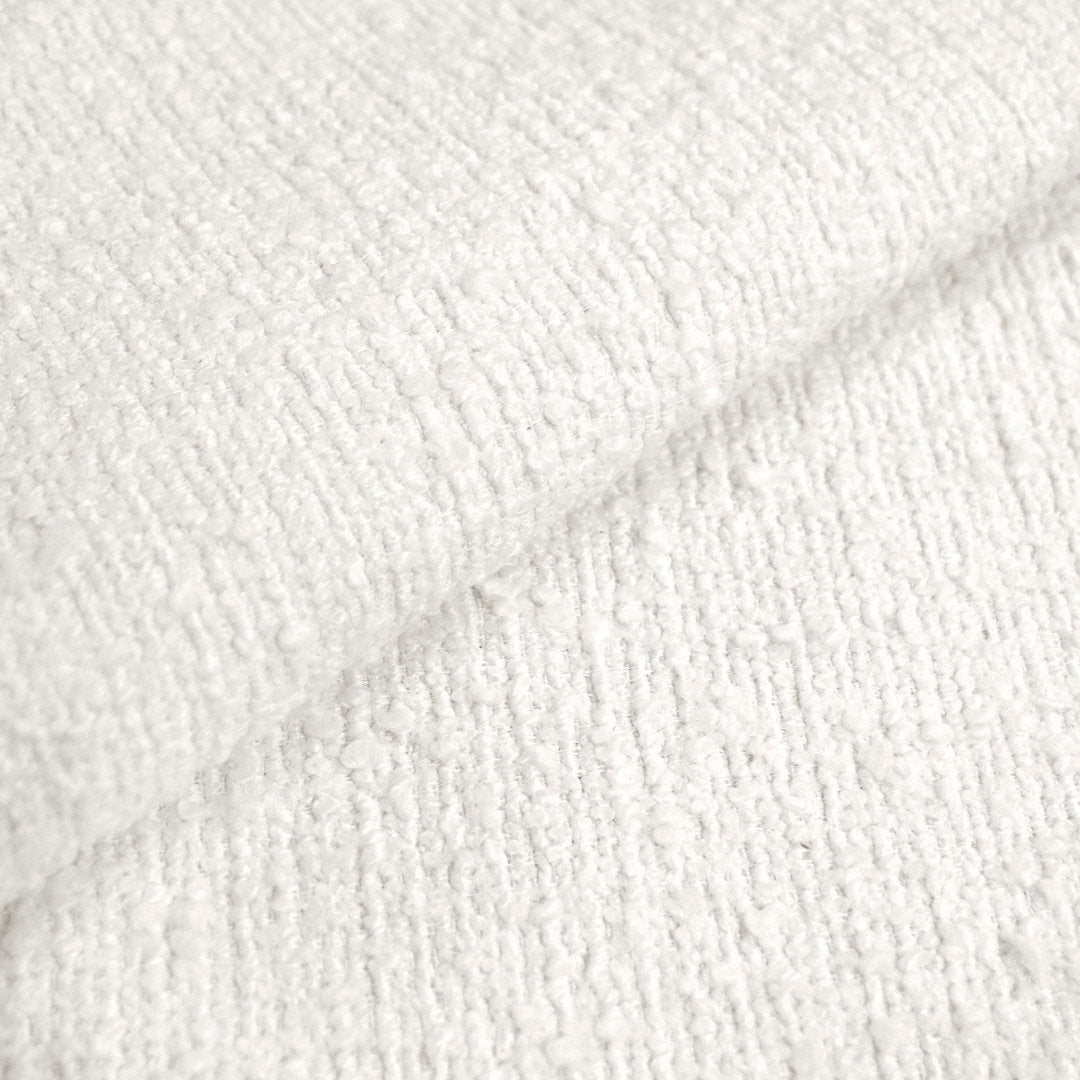 Hanson Upholstered Standard Bed Joss & Main Color: Classic Snow Boucle Size: Twin