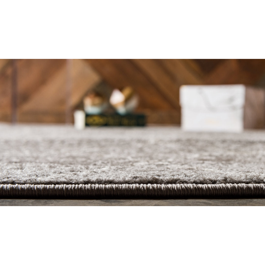 Debrodie Geometric Light Gray Area Rug George Oliver Rug Size: Rectangle 10' x 13'1"