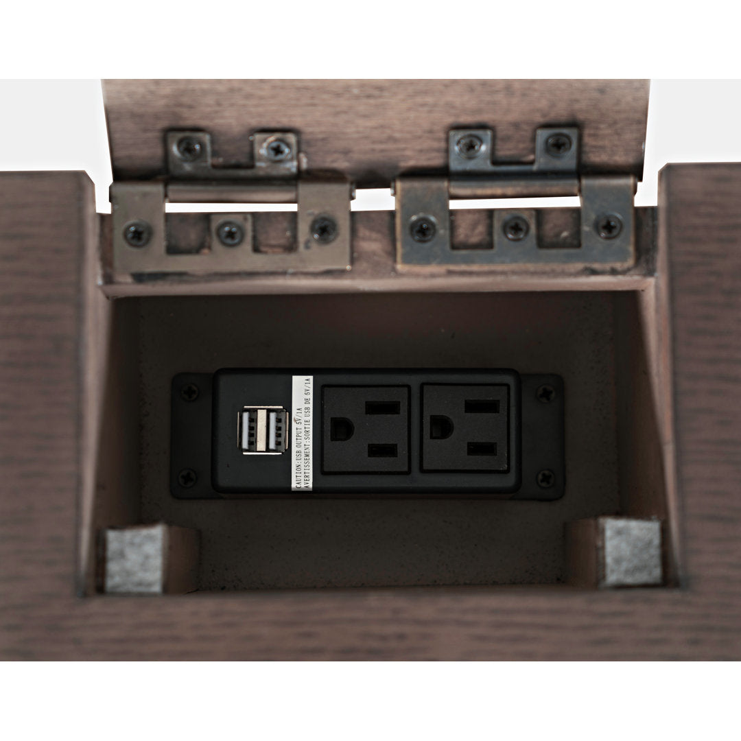 Jablena Kidder with integrated sockets Loon Peak® Color: Gray
