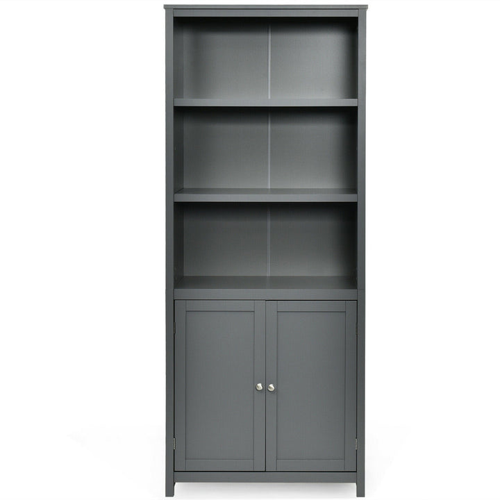Aydan 71.5" H x 29" W Standard Bookcase Three Posts™ Color: Gray