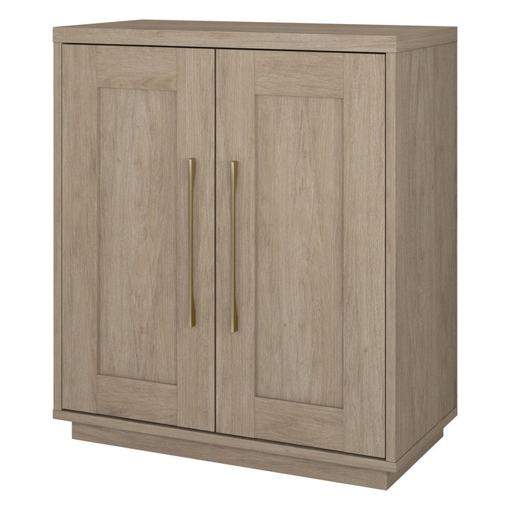 Tillman Accent Cabinet Wade Logan® Color: Antiqued Gray Oak
