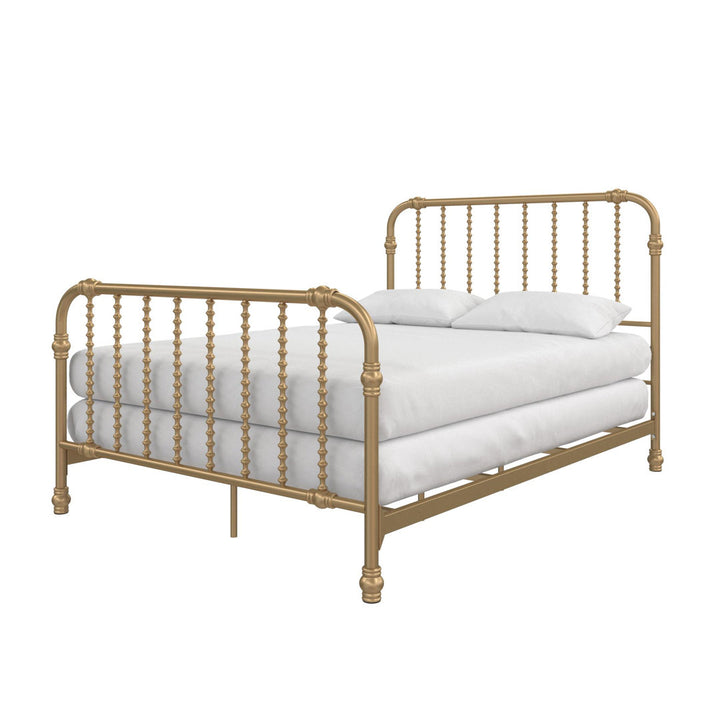 Monarch Hill Wren Metal Bed Little Seeds Color: Gold Size: Full