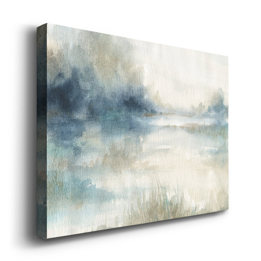 Still Evening Waters II - Wrapped Canvas Print Wade Logan® Size: 40" H x 60" W x 1" D