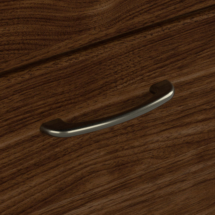 Shelonda L-Shape Executive Desk with Hutch Latitude Run® Color: Modern Walnut