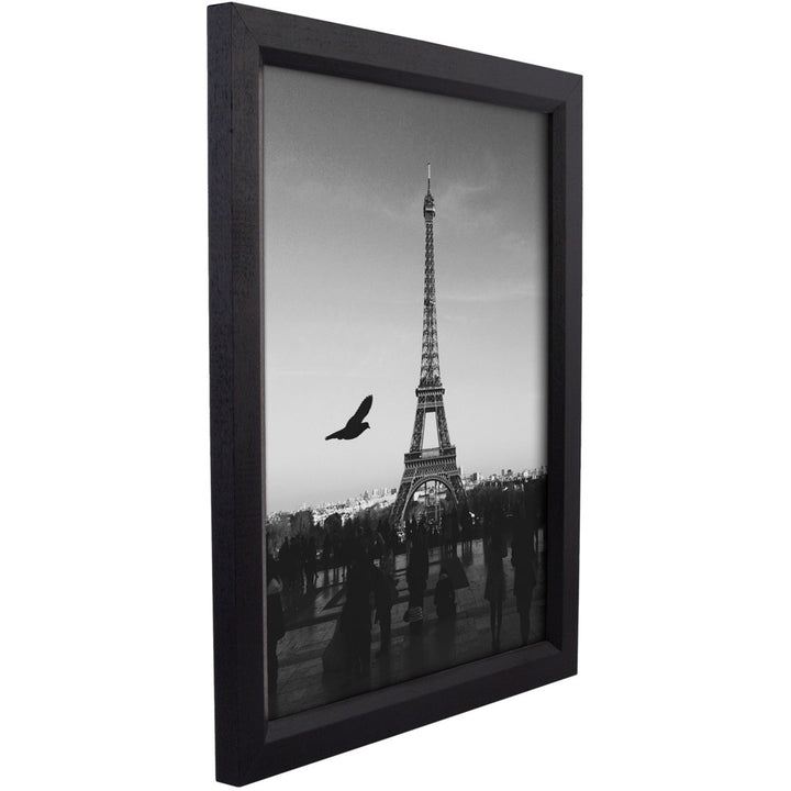 Single Picture Frame Alcott Hill® Color: Black Photo Size: 17" x 24"
