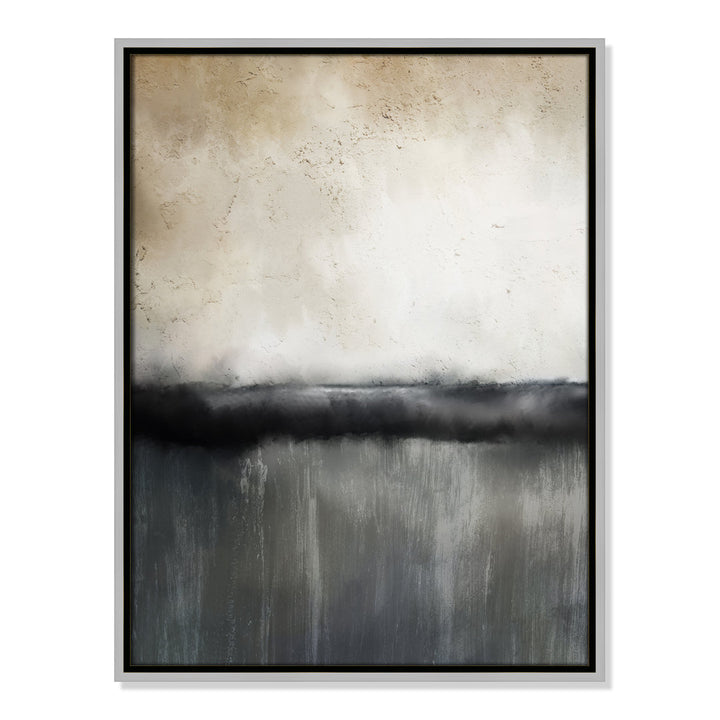 Sunset by Kimberly Allen Print Joss & Main Size: 15.5" H x 12.5" W x 2" D Format: Silver Framed Canvas