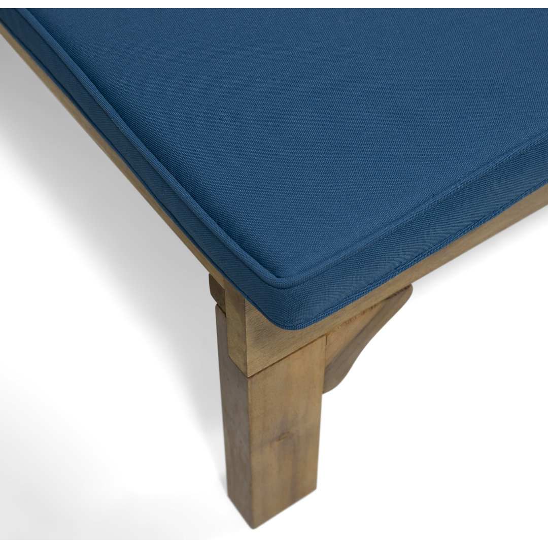 Trevion Extendable Patio Sofa with Cushions Breakwater Bay