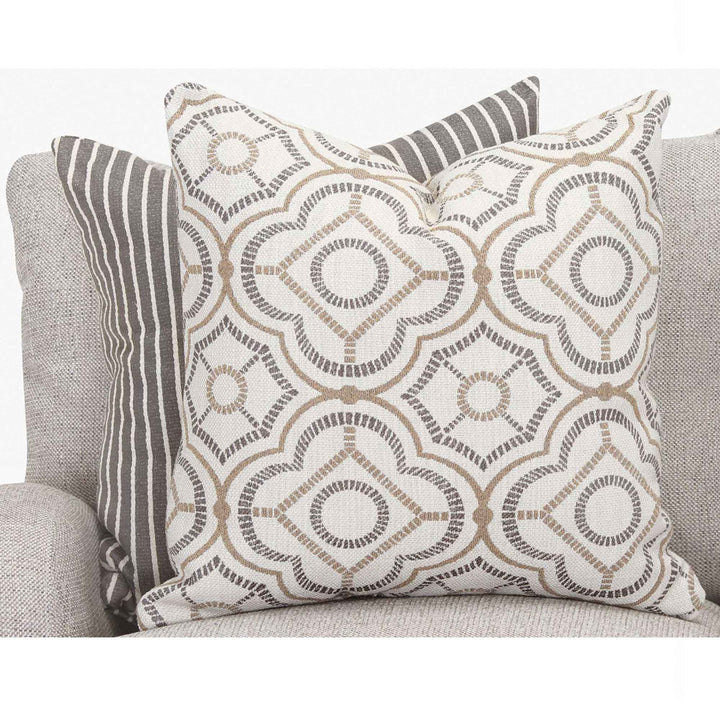 Somerville 93" Sofa with Reversible Cushions Sand & Stable™ Fabric: Gray 100% Polyester