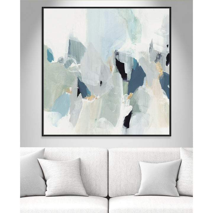 Little Talks III' by Isabelle Z - Painting Print Casa Fine Arts Size: 46.5" H x 46.5" W x 2" D Format: Black Framed Canvas