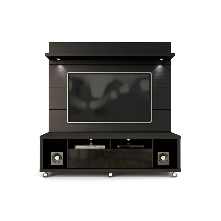 Bassetti TV Stand for TVs up to 60" Brayden Studio® Color: Black Gloss / Black Matte